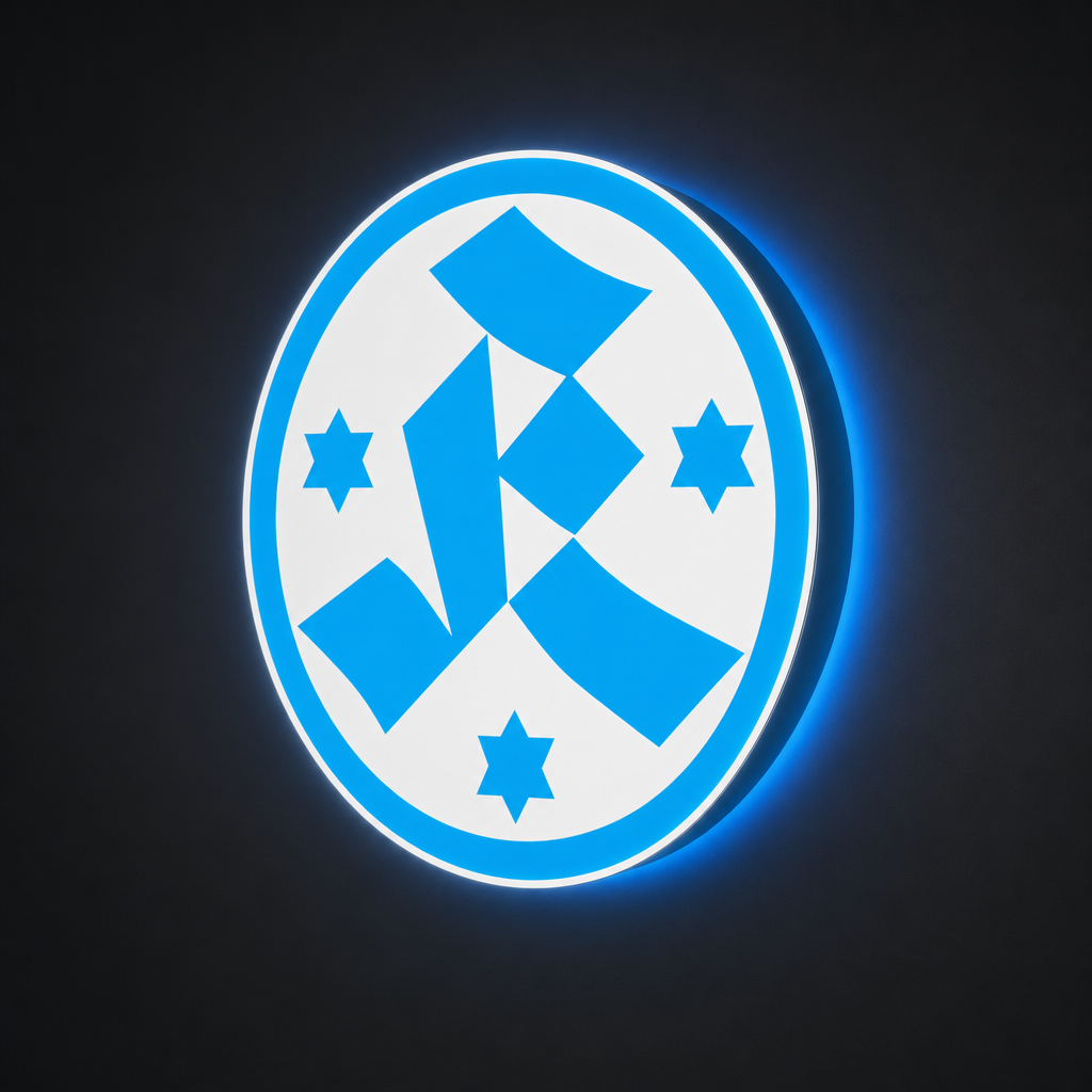 Stuttgarter Kickers LED-Leuchtschild Wanddeko Fandeko Geschenk