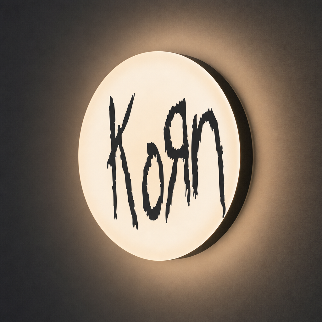 Korn LED-Leuchtschild Wanddeko Musik-Deko Geschenk